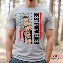 Load image into Gallery viewer, Best Ever |Fist Bump| Papa| Dad| Father's Day