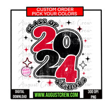 Load image into Gallery viewer, CUSTOM LISTING Senior| 2024|  School Spirit