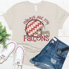 Load image into Gallery viewer, Retro Helmet| Custom| Fridays are for| School Spirit|  NON BLEACHED