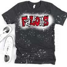 Load image into Gallery viewer, Graffiti| Custom|  School Spirit|  Bleached