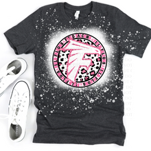 Load image into Gallery viewer, School Pink Circle| Breast Cancer| October| Retro| Mascot| School Spirit | Custom|  Bleached