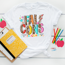 Load image into Gallery viewer, Leopard Lines | school mascot| Falcons| digital