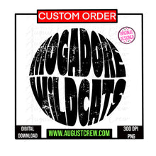 Load image into Gallery viewer, Round Wavy Mascot | Custom