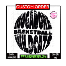 Load image into Gallery viewer, Round Wavy Mascot | Custom