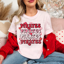 Load image into Gallery viewer, Repeating Mascot | Pirates |  Retro | Valentines