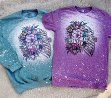 Load image into Gallery viewer, Inhale Peace, Exhale Chaos |   Bleached Sweatshirt OR T shirt