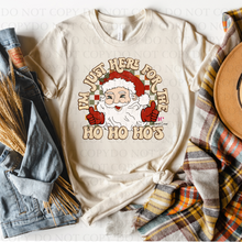 Load image into Gallery viewer, I'm  Just Here For The Ho's| Santa|  Retro|   Digital Download