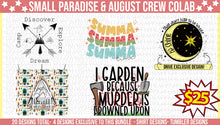 Load image into Gallery viewer, August Crew & Small Paradise Collab- DIGITAL DRIVE