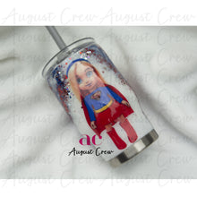 Load image into Gallery viewer, Kids Cutsom Tumbler | 15oz| Glitter