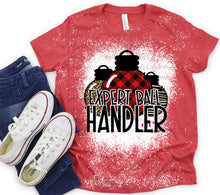 Load image into Gallery viewer, Ball Handler  | Leopard|  T shirt (Bleached)