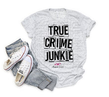 Load image into Gallery viewer, True Crime Junkie | Black| Digital Download