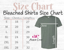 Load image into Gallery viewer, CUSTOM School Spirit #3| T shirt (Bleached)