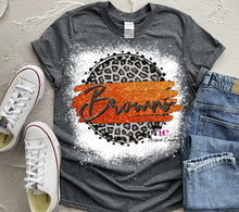 Load image into Gallery viewer, Browns | T shirt | BLEACHED