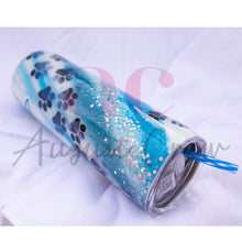Load image into Gallery viewer, Milkway | Paw Prints| Custom Tumbler