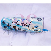 Load image into Gallery viewer, Milkway | Paw Prints| Custom Tumbler