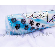 Load image into Gallery viewer, Milkway | Paw Prints| Custom Tumbler