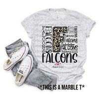 Load image into Gallery viewer, Falcon | Typography| Leopard| T shirt