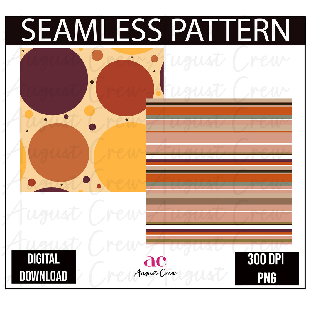 Fall Seamless Pattern | Bundle | Digital Design