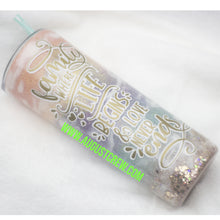 Load image into Gallery viewer, Family| Glitter Tumbler