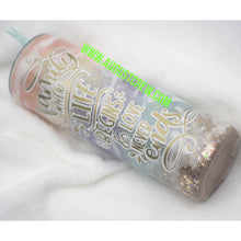 Load image into Gallery viewer, Family| Glitter Tumbler