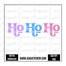 Load image into Gallery viewer, Ho Ho Ho| Chritmas| Digital Download