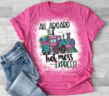 Load image into Gallery viewer, Hot Mess Expresss |  Bleached Sweatshirt OR T shirt