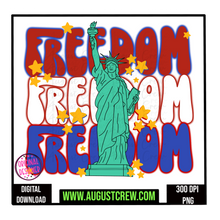 Load image into Gallery viewer, Lady liberty freedom | Digital Download