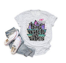 Load image into Gallery viewer, Bad Witch Vibes | Halloween | Witchy| T shirt