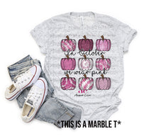 Load image into Gallery viewer, In October We Wear Pink| Pumpkins| Breast Cancer Awareness | T shirt