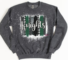 Load image into Gallery viewer, Knights | Gray | Bleached|  Sweatshirt
