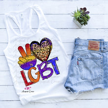 Load image into Gallery viewer, LGBT Peace Love | Digital Design