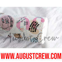 Load image into Gallery viewer, Mom Affirmations  | Sublimation| 20oz or 30oz Tumbler