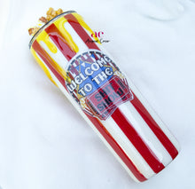 Load image into Gallery viewer, Popcorn | Shitshow| 3D Tumbler| No Glitter