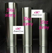 Load image into Gallery viewer, Family| Glitter Tumbler