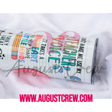 Load image into Gallery viewer, Teacher | Sublimation| 20oz or 30oz Tumbler
