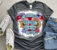 Load image into Gallery viewer, My Uterus | adult shirt|T shirt (bleached)