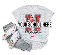 Load image into Gallery viewer, CUSTOM Tie Dye  | School Spirit Shirt