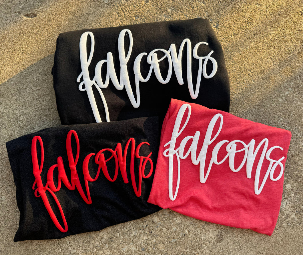 Falcons | Youth & Toddler  | T Shirt  |  Puff Design