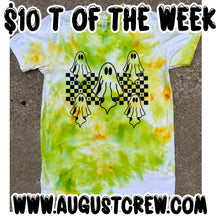 Load image into Gallery viewer, Halloween Ghosts | Marble Dyed Shirt | TOTW
