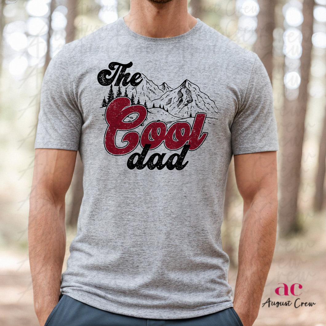 The Cool |Dad| Papa| Pops|  Father's Day |Shirt