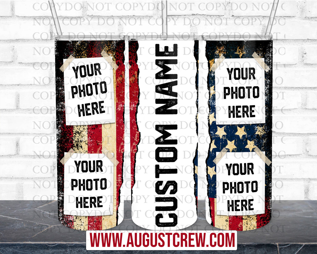 Rustic Background||  Father's Day|  Sublimation| 20oz or 30oz Tumbler