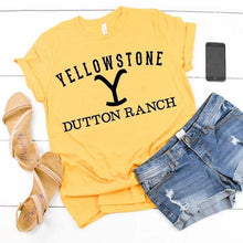 Load image into Gallery viewer, Yellow Stone | Dutton Ranch | T-Shirt

