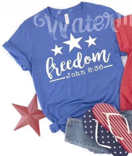 Freedom |  July 4th | Independence Day| T-Shirt