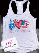 Load image into Gallery viewer, Peace Love America | T-Shirt

