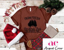 Load image into Gallery viewer, Farm Fresh Trees | Christmas|  T-Shirt
