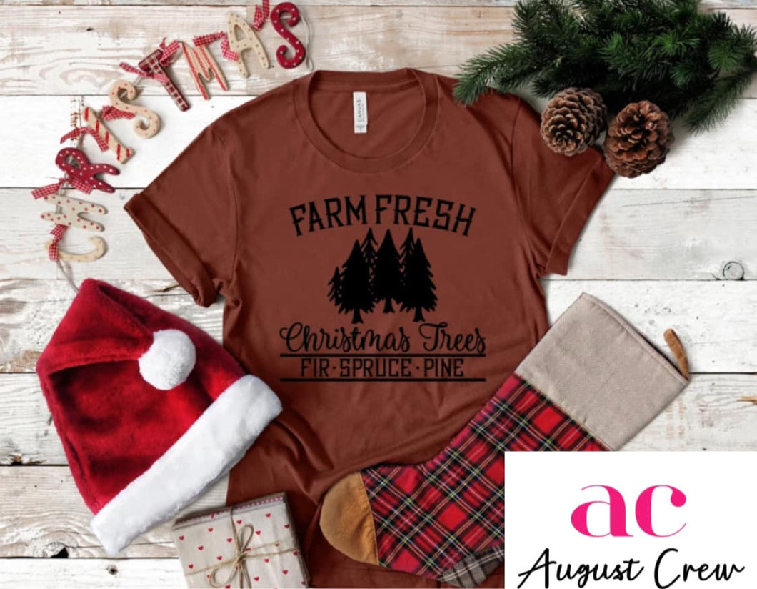Farm Fresh Trees | Christmas|  T-Shirt