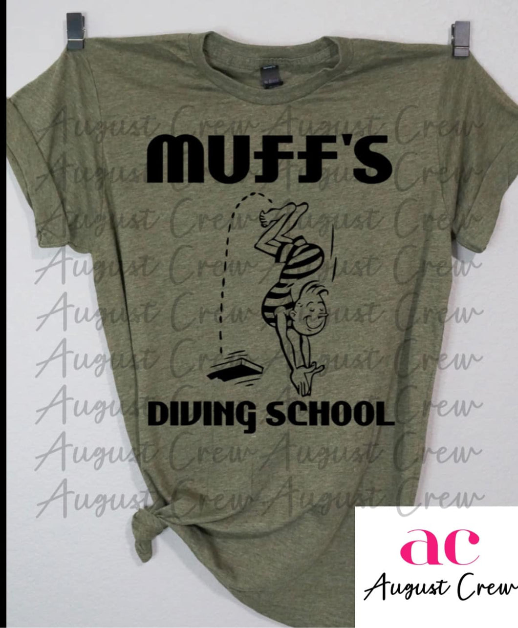 Muffs Diving School |  T-Shirt