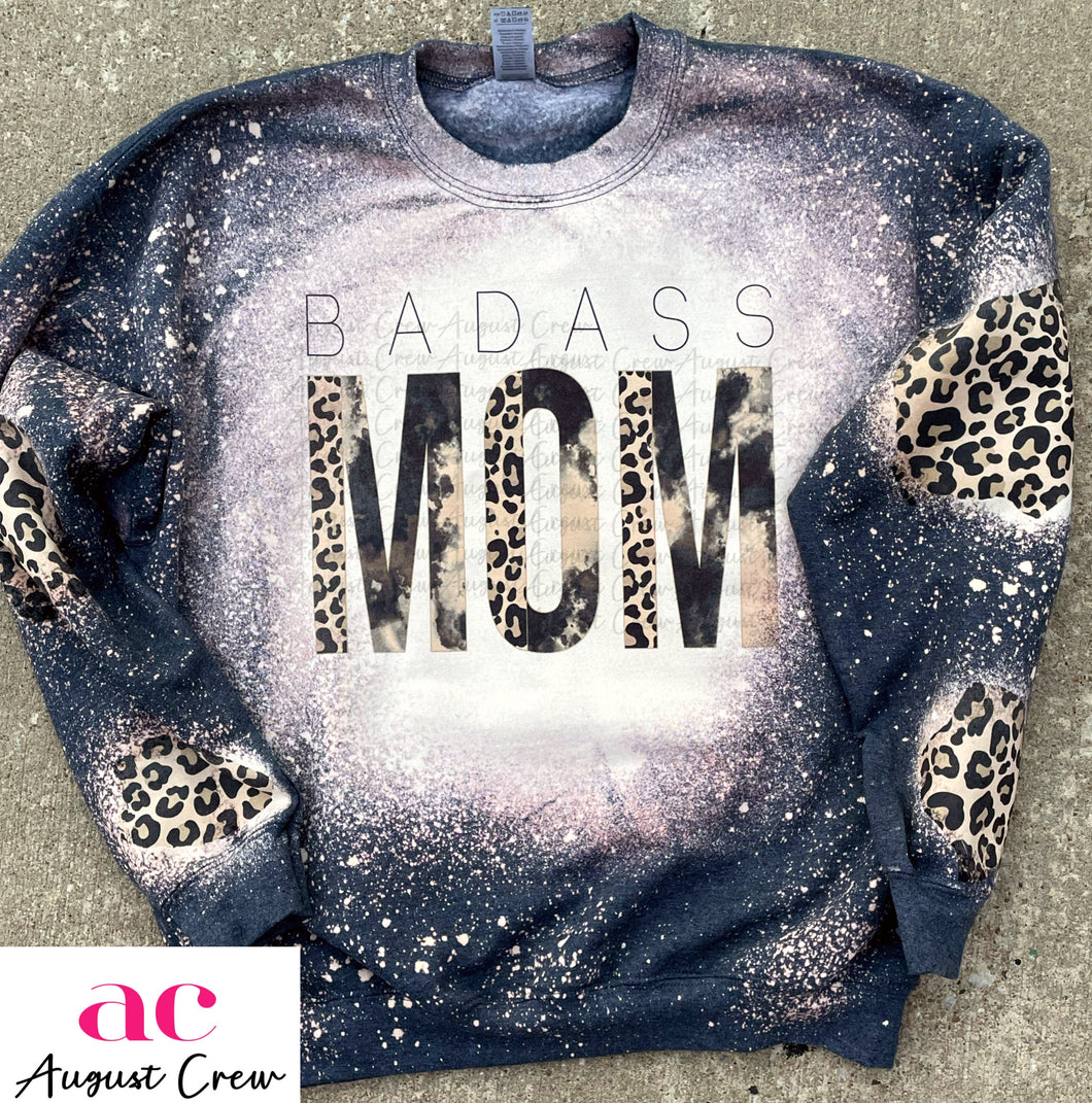 Bada$$ MOM|  GREY| Sweatshirt