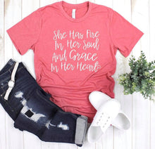Load image into Gallery viewer, Fire &amp; Grace| For Her |T-Shirt
