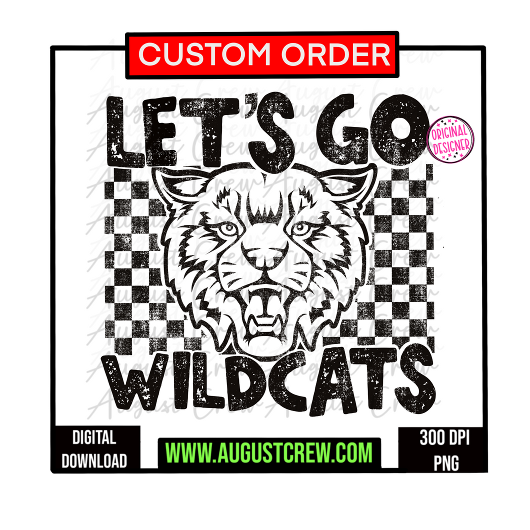 Let's Go  | Custom| School Spirit| Digital Download